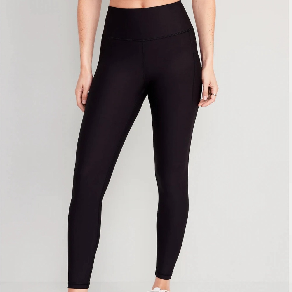 Black High-Rise Leggings